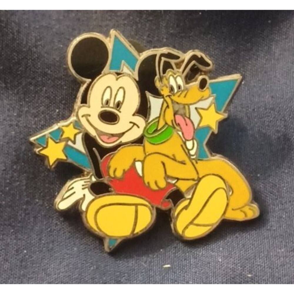Disney Mickey And Pluto Pin